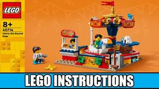 LEGO Miscellaneous 40714 Carousel Ride building instructions