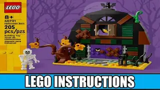 LEGO Seasonal 40721 Halloween Barn building instructions
