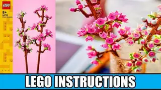 LEGO Botanicals 40725 Cherry Blossoms building instructions