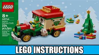 LEGO Seasonal 40746 Santa's Delivery Truck building instructions