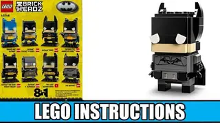LEGO BrickHeadz 40748 Batman 8 in 1 building instructions