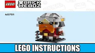 LEGO BrickHeadz 40751 Legolas & Gimli building instructions