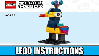 LEGO BrickHeadz 40752 Carl, Russell & Kevin building instructions
