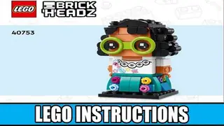 LEGO BrickHeadz 40753 Mirabel Madrigal building instructions