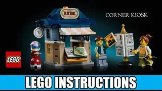 LEGO Icons 40757 Corner Kiosk building instructions