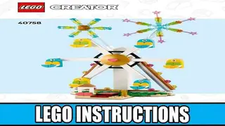 LEGO Creator 40758 Celebration Series: Ferris Wheel with Fireworks building instructions