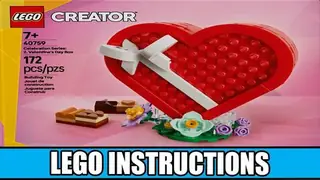 LEGO Creator 40759 Celebration Series: Valentine's Day Box building instructions