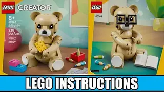 LEGO Creator 40763 Children's Day Teddy Bear building instructions