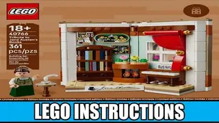 LEGO Promotional 40766 Tribute to Jane Austen's Books building instructions