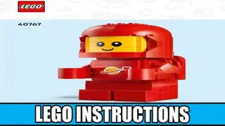 LEGO Promotional 40767 Up-Scaled Baby Astronaut building instructions