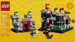 LEGO Promotional 40775 Mini Knight's Castle building instructions