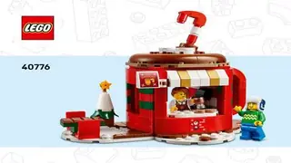 LEGO Promotional 40776 Hot Chocolate Stand building instructions