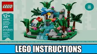 LEGO Promotional 40782 Tropical Rainforest Diorama building instructions