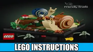 LEGO Ideas 40788 Friendly Snails building instructions