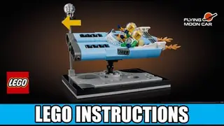 LEGO Ideas 40789 Flying Moon Car building instructions