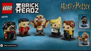 LEGO BrickHeadz 40791 The Goblet of Fire Figures building instructions