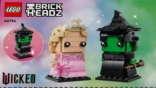 LEGO BrickHeadz 40794 Elphaba & Glinda Figures building instructions