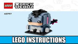 LEGO BrickHeadz 40797 Eeyore building instructions