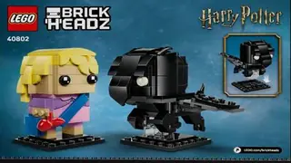 LEGO BrickHeadz 40802 Luna Lovegood & Thestral Figures building instructions