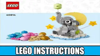 LEGO Miscellaneous 40814 Baby Elephant in the Sky building instructions