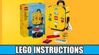 LEGO Miscellaneous 40817 Yellow Travel Suitcase building instructions