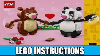 LEGO Seasonal 40821 Love Bears building instructions