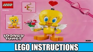 LEGO Seasonal 40824 Sweetheart Tweety Bird building instructions