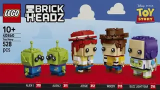 LEGO BrickHeadz 40860 Toy Story building instructions