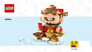 LEGO Seasonal 40864 Fortune Master building instructions