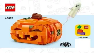 LEGO Seasonal 40872 Halloween Pumpkin Lantern building instructions