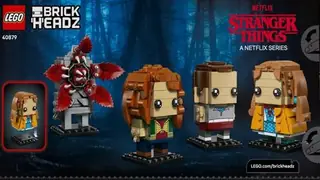 LEGO BrickHeadz 40879 Eleven, Max, Demogorgon and Holly Figures building instructions