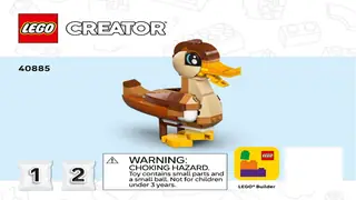 LEGO Creator 40885 Duck Family building instructions