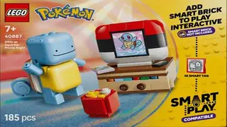 LEGO Pokémon 40887 Ditto as Squirtle: Movie Night building instructions
