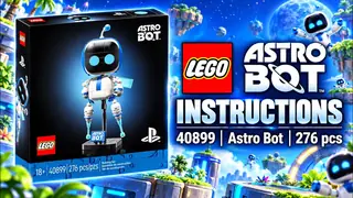 LEGO Playstation 40899 Astro Bot building instructions