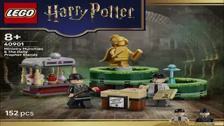 LEGO Harry Potter 40901 Ministry Munchies & The Daily Prophet Stands building instructions
