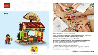 LEGO Promotional 40907 Restaurants of the World: Mexico building instructions