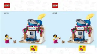 LEGO Promotional 40908 Restaurants of the World: Greece building instructions