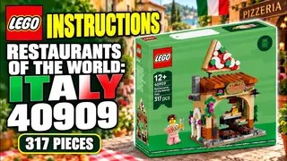 LEGO Promotional 40909 Restaurants of the World: Italy building instructions