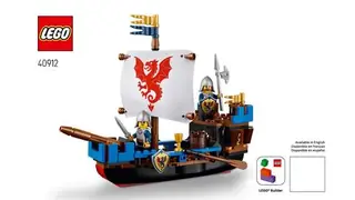 LEGO Ideas 40912 Sea Serpent building instructions