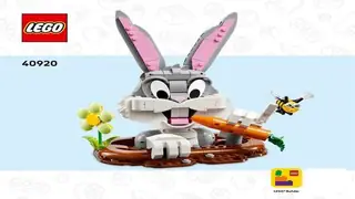 LEGO Seasonal 40920 Bugs Bunny building instructions