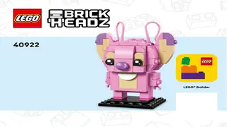 LEGO BrickHeadz 40922 Angel building instructions