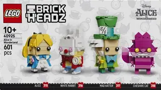 LEGO BrickHeadz 40925 Alice in Wonderland building instructions