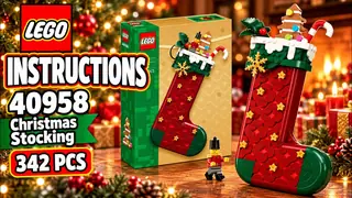 LEGO Seasonal 40958 Christmas Stocking building instructions