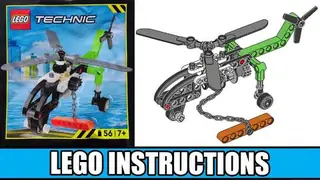 LEGO Technic 412402 Helicopter building instructions