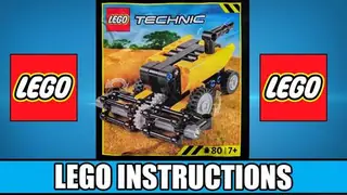 LEGO Technic 412502 Combine Harvester building instructions