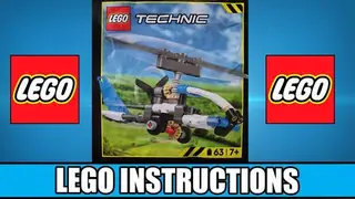 LEGO Technic 412503 Gyrocopter building instructions