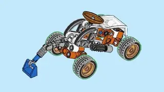 LEGO Technic 412505 Space Buggy building instructions