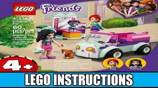 LEGO Friends 41439 Cat Grooming Car building instructions
