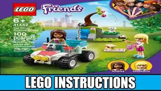 LEGO Friends 41442 Vet Clinic Rescue Buggy building instructions