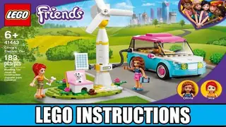 LEGO Friends 41443 Olivia's Electric Car building instructions